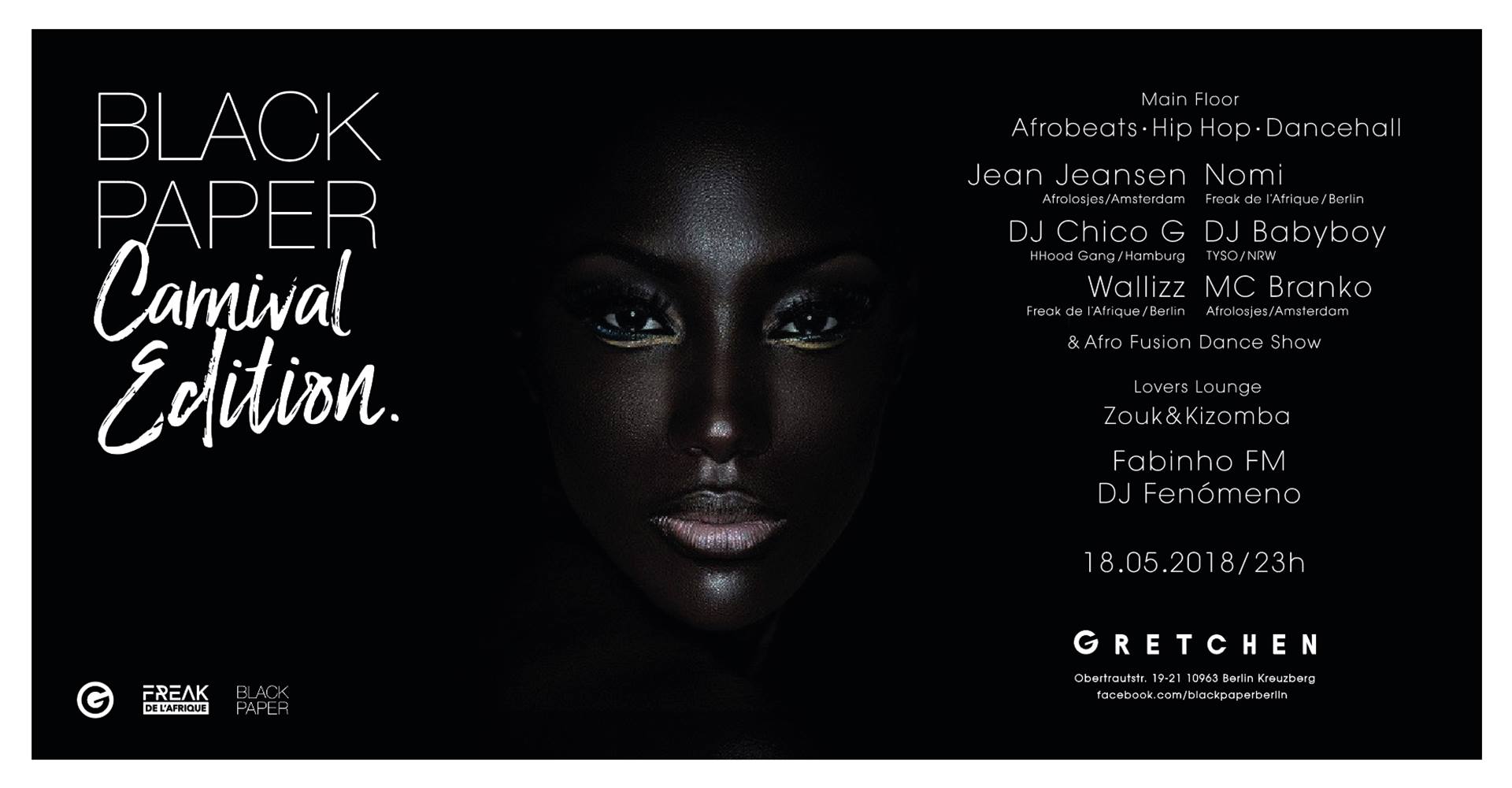 Black Paper - The Afrobeats Berlin Carnival Launch Party