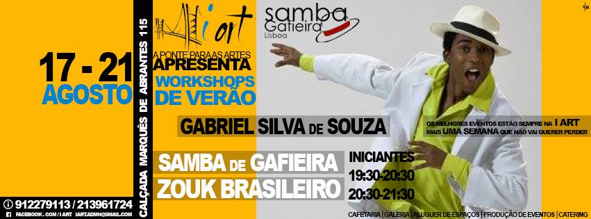 ☆17 - 21 AGOSTO☆ WORKSHOPS VERÃO 2015 ☆ I ART ☆