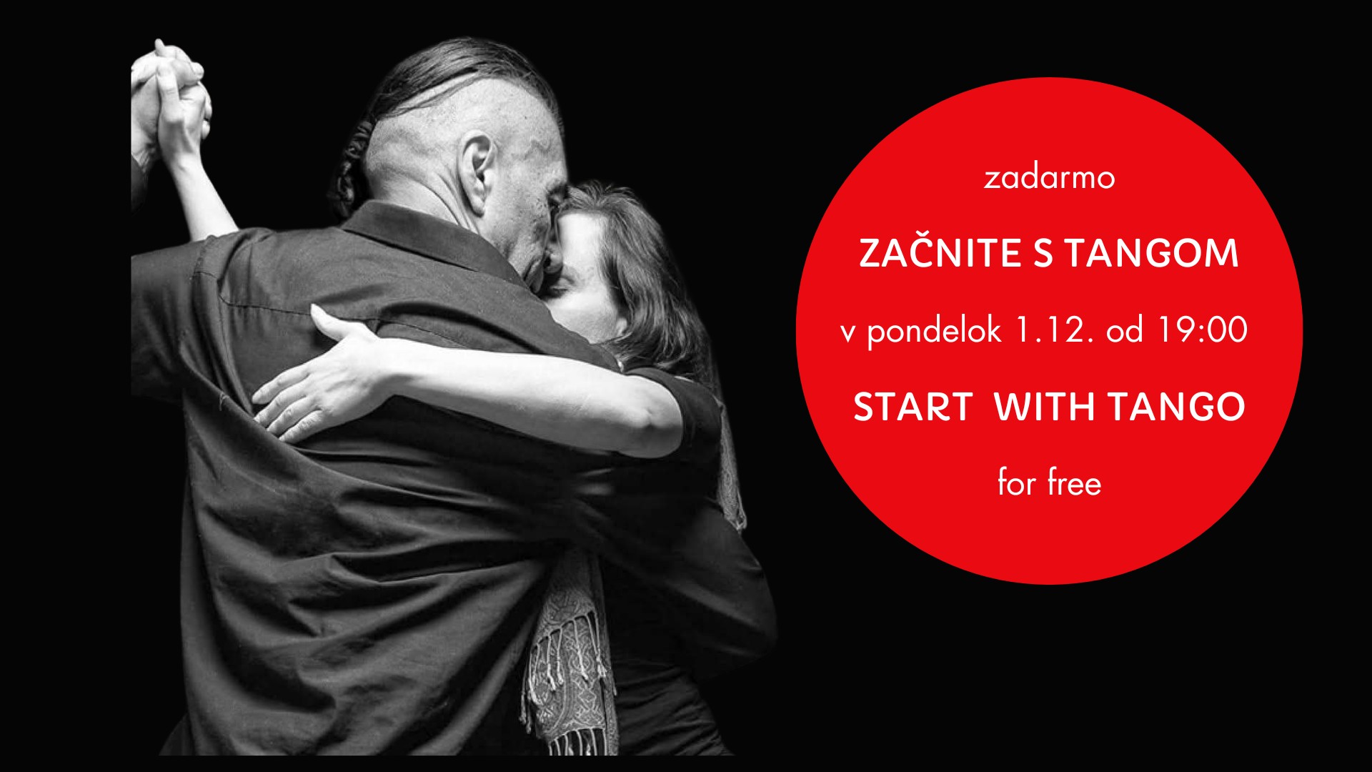 ARGENTÍNSKE TANGO - úvodná lekcia ZADARMO