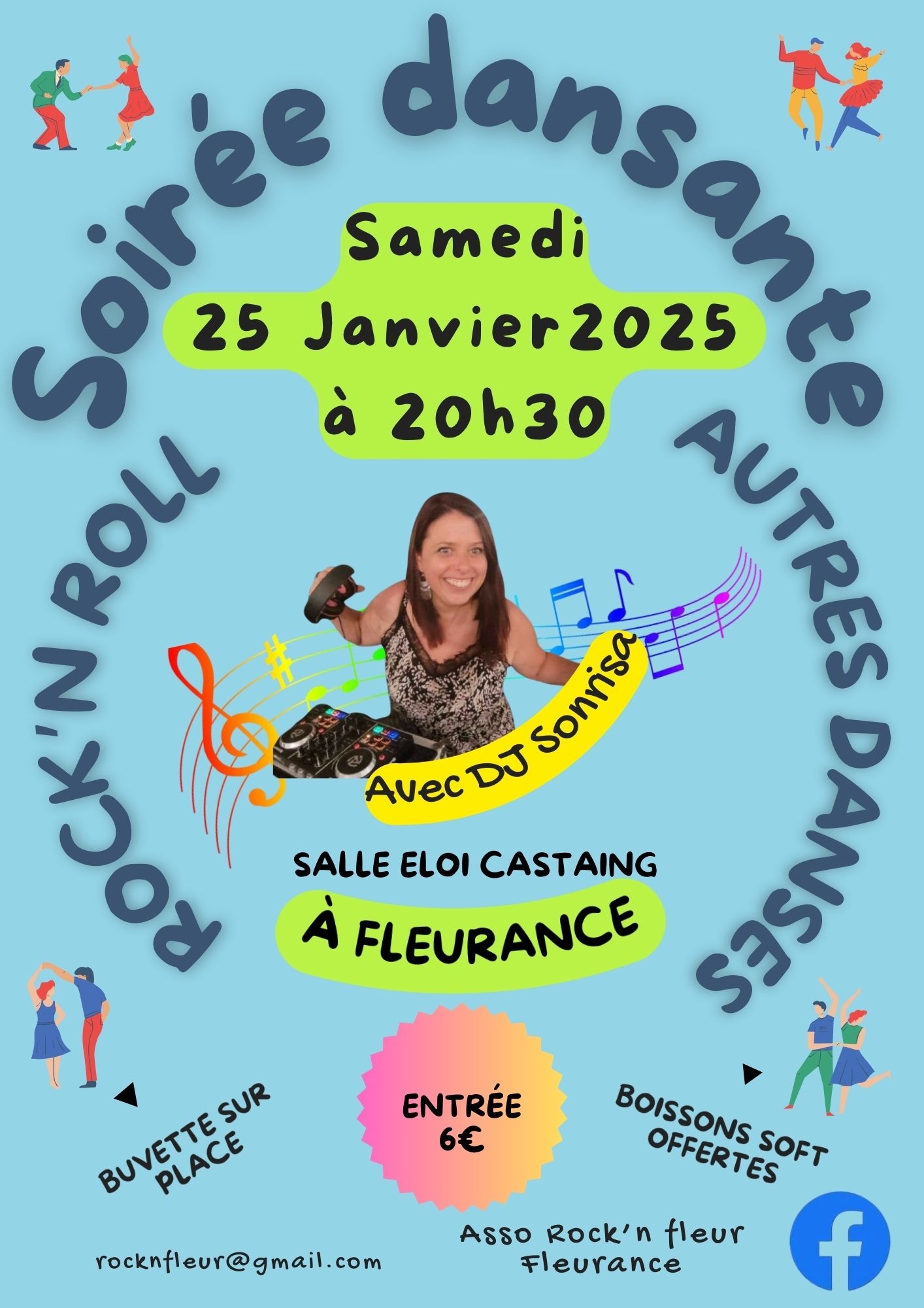 Soirée Dansante Rock'N Roll et autres Danses