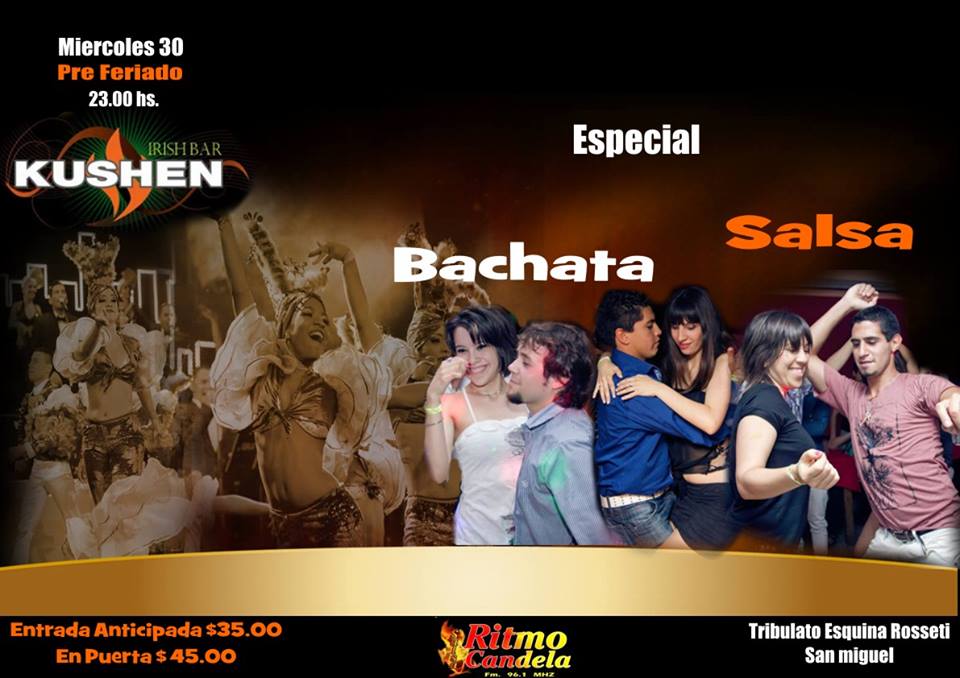 FIESTA DE SALSA Y BACHATA EN KUSHEN