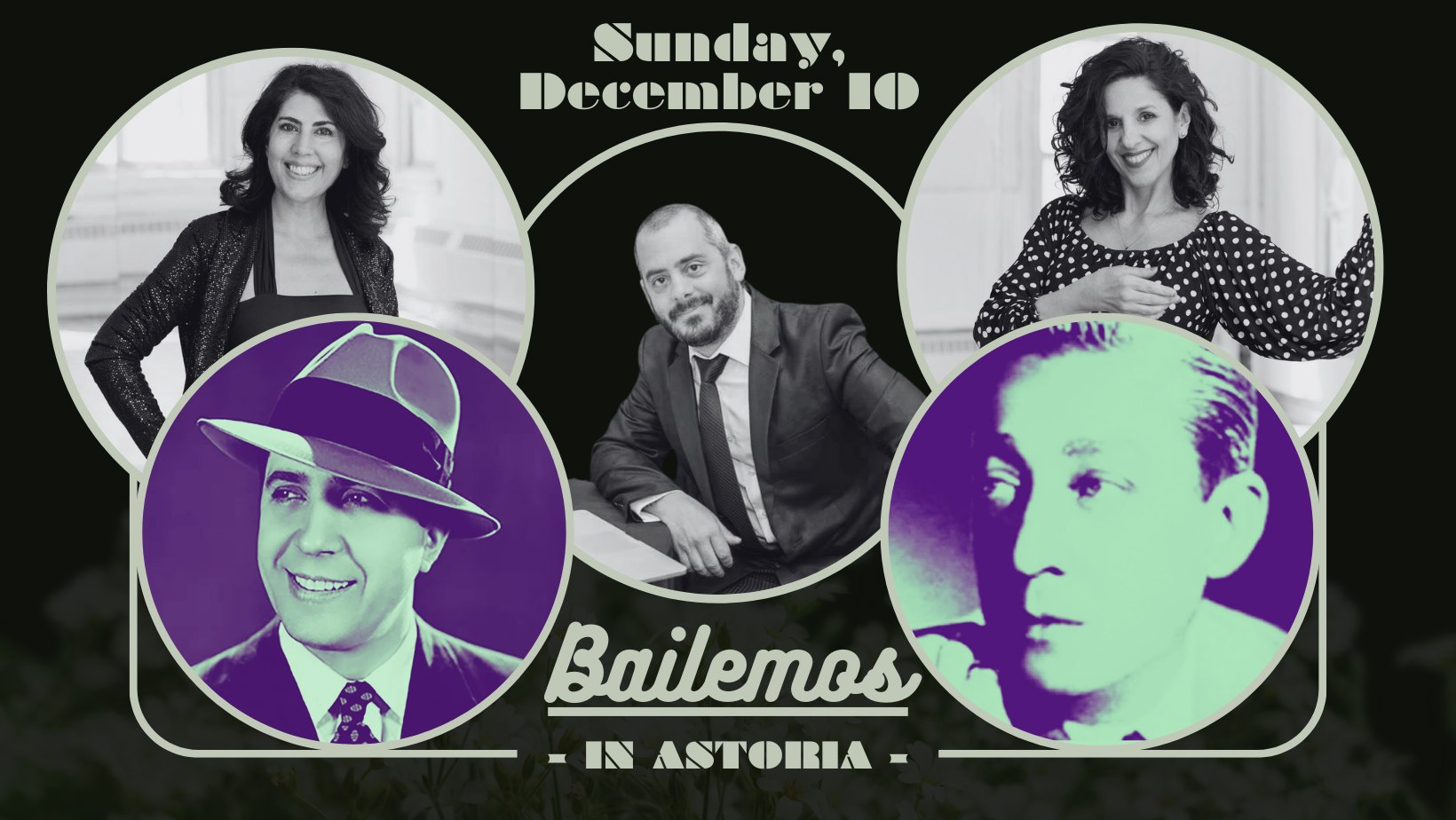 Celebrating International Day of Tango @Bailemos, in Astoria-Honoring Carlos Gardel & Julio de Caro!