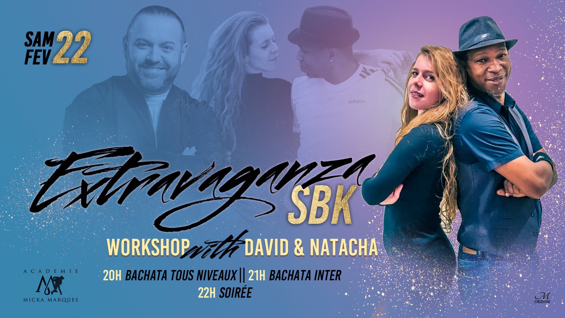 Extravangaza SBK avec DAVID & NATACHA