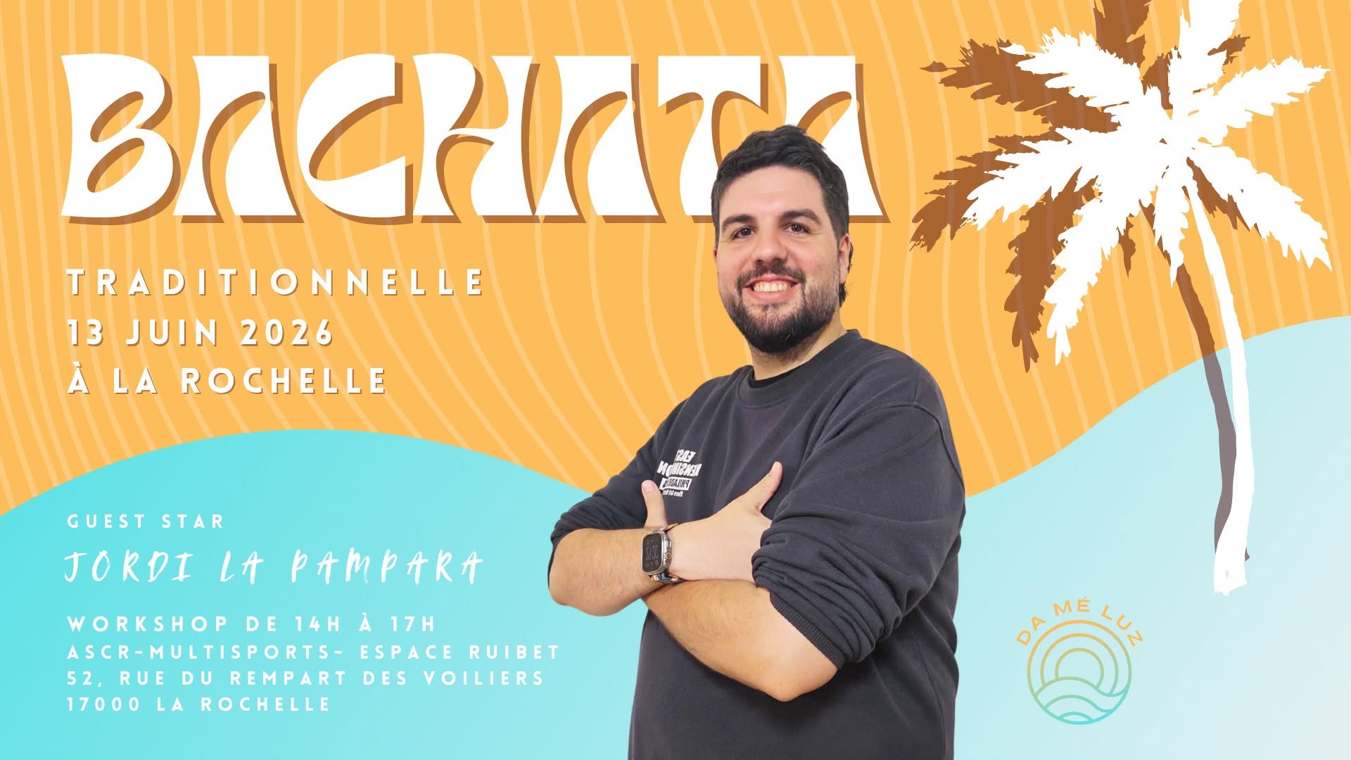 WORKSHOP BACHATA AUTHENTIQUE - par JORDI LAPAMPARA (+ soirée gratuite à La Fabuleuse Cantine)
