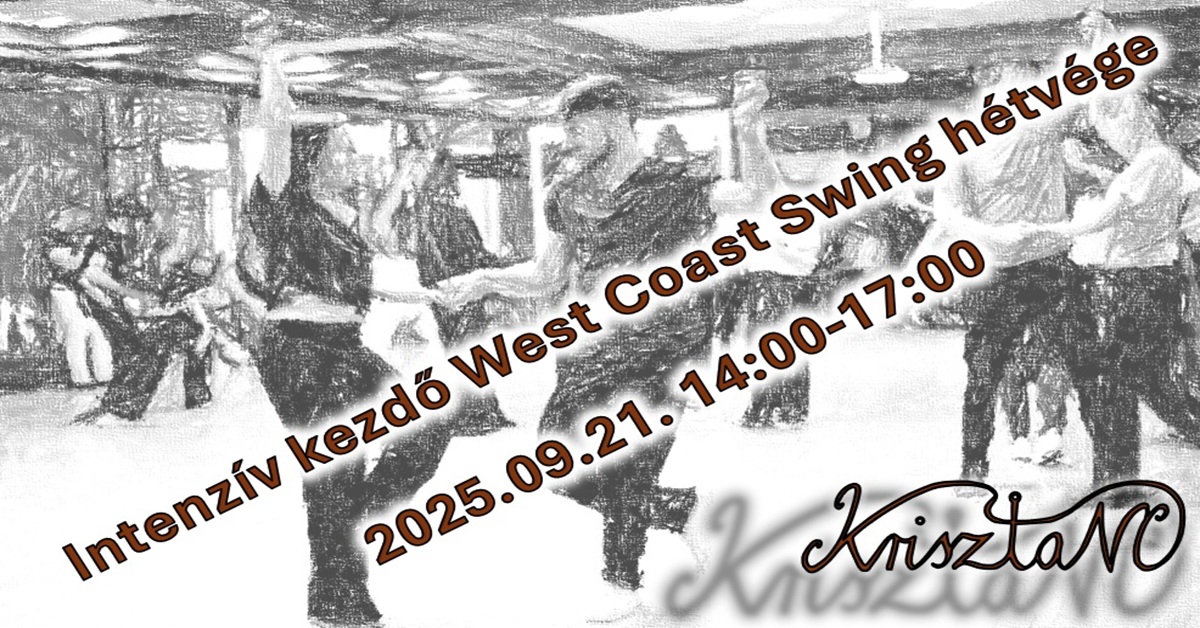Intenzív kezdő west coast swing hétvége