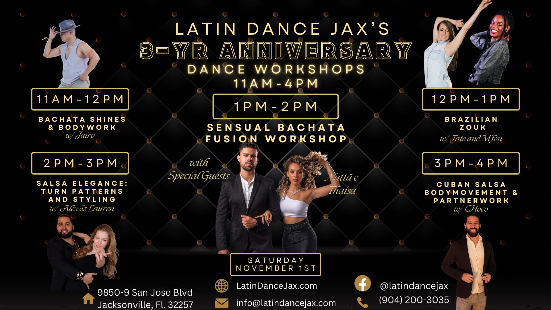 LDJ Daytime Workshops - LDJ 3 Year Anniversary