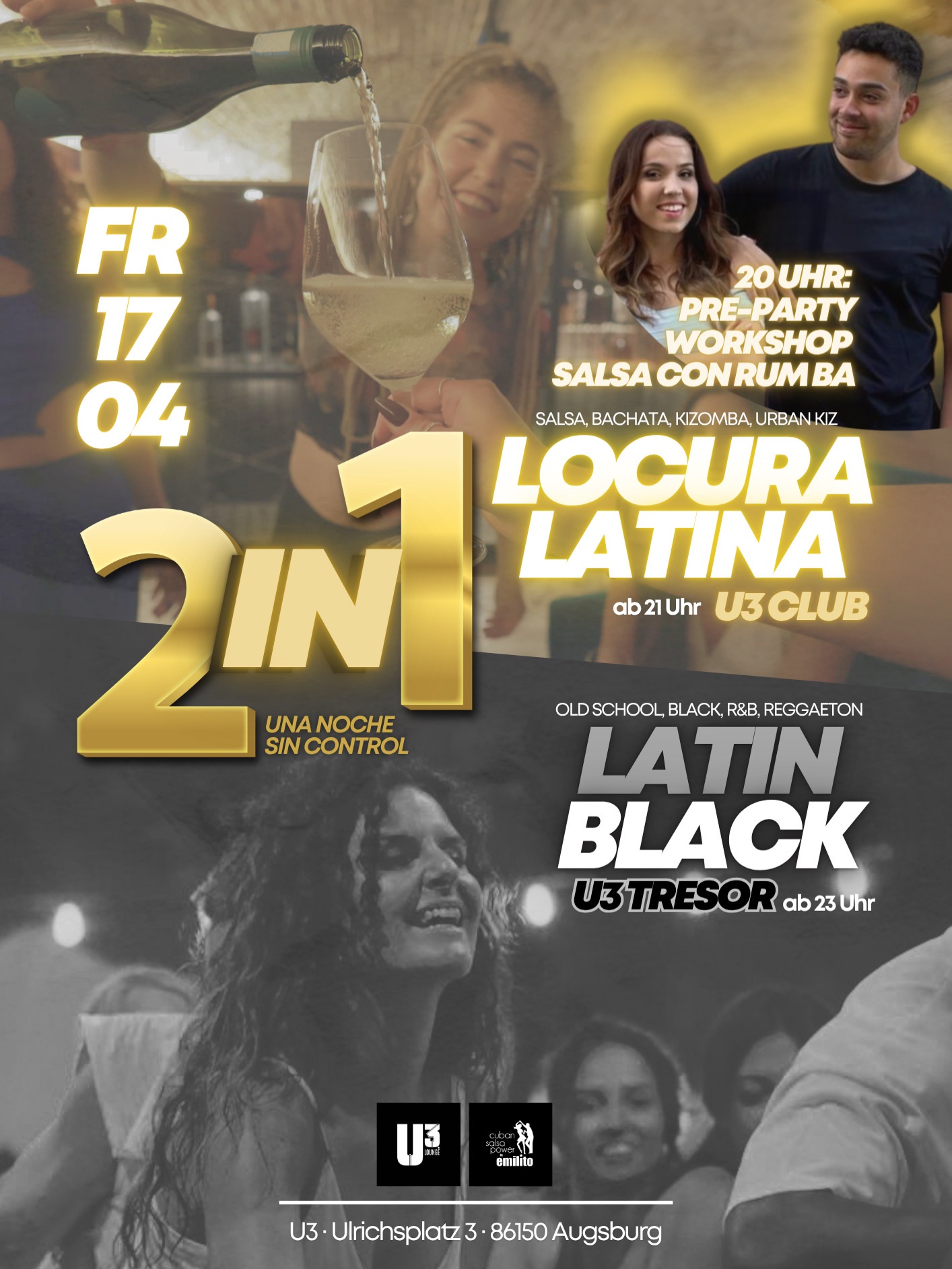 2in1 Party Locura Latina x Latin Black bei U3