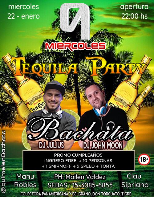¡¡ Quimelen Miercoles Bachata - Dj Julius Panduro - John Moon !