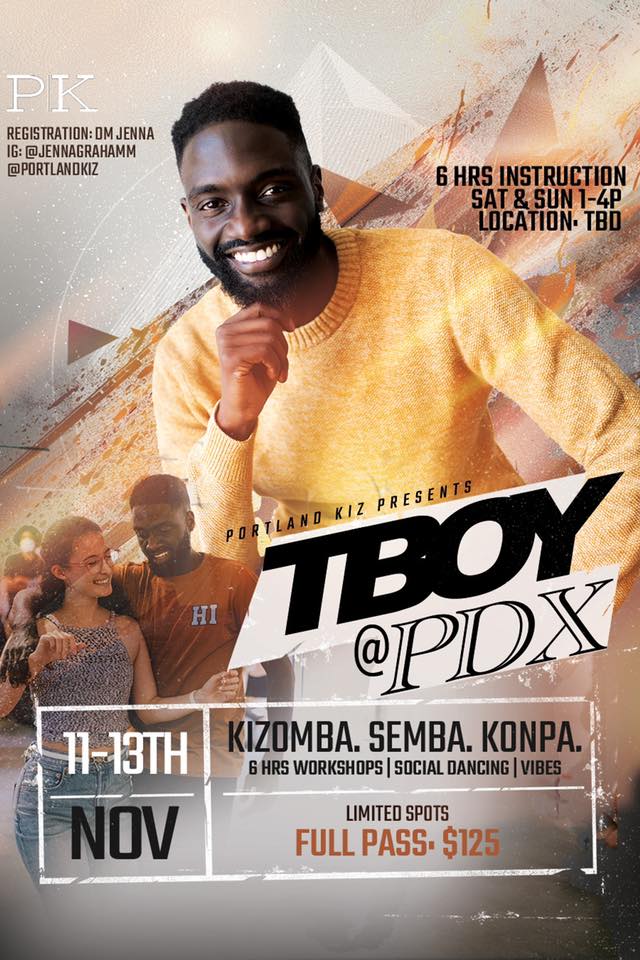 Tboy Weekender in Portland!!