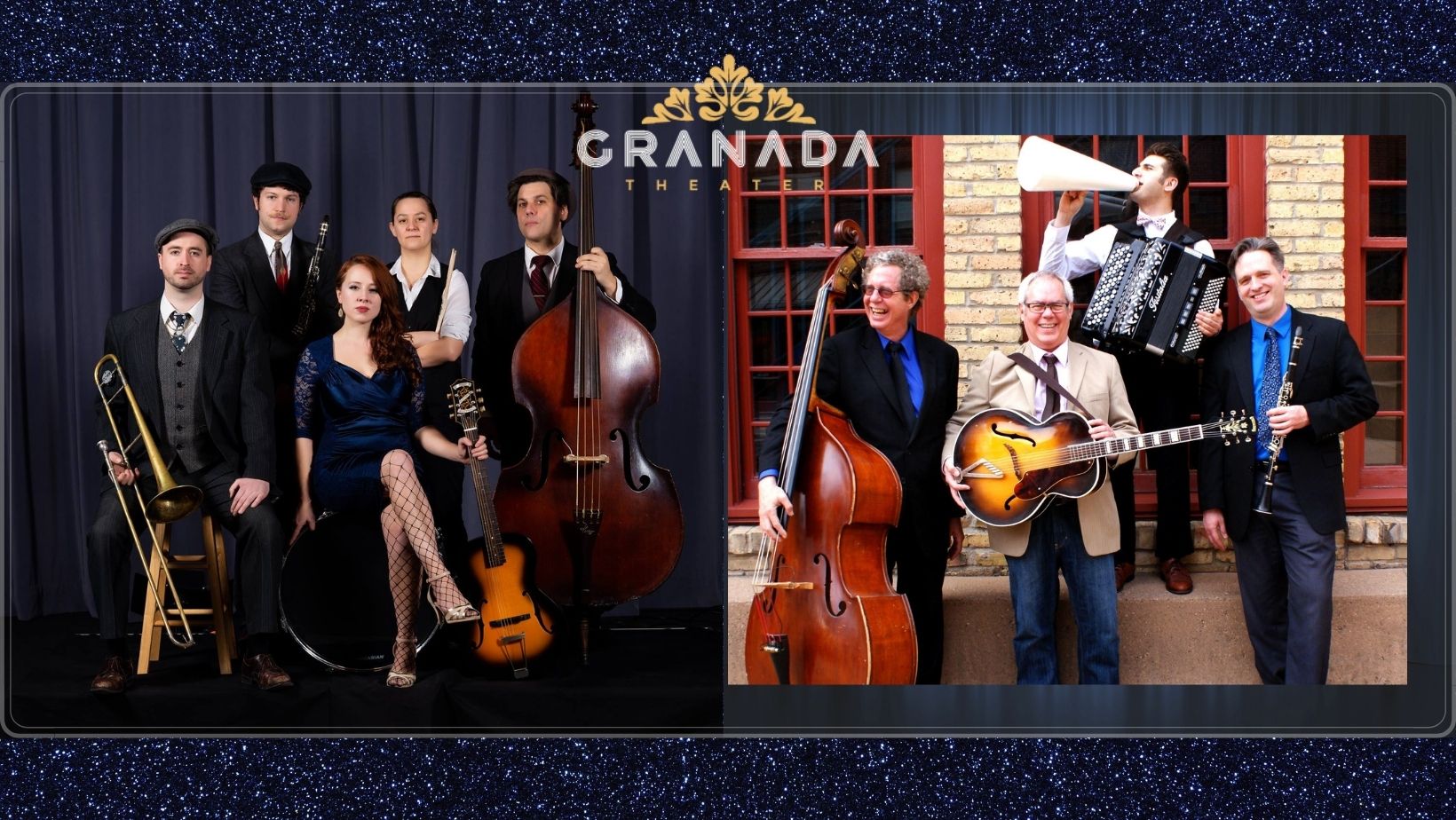 Swing Dance Theater Show - Miss Myra & The Moonshiners and Patty & The Buttons @ Historic Granada