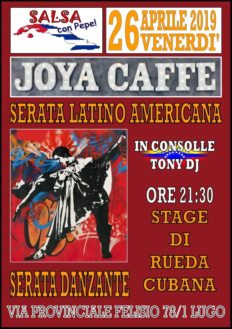 Il Venerdì Latino Di Lugo 26 Aprile