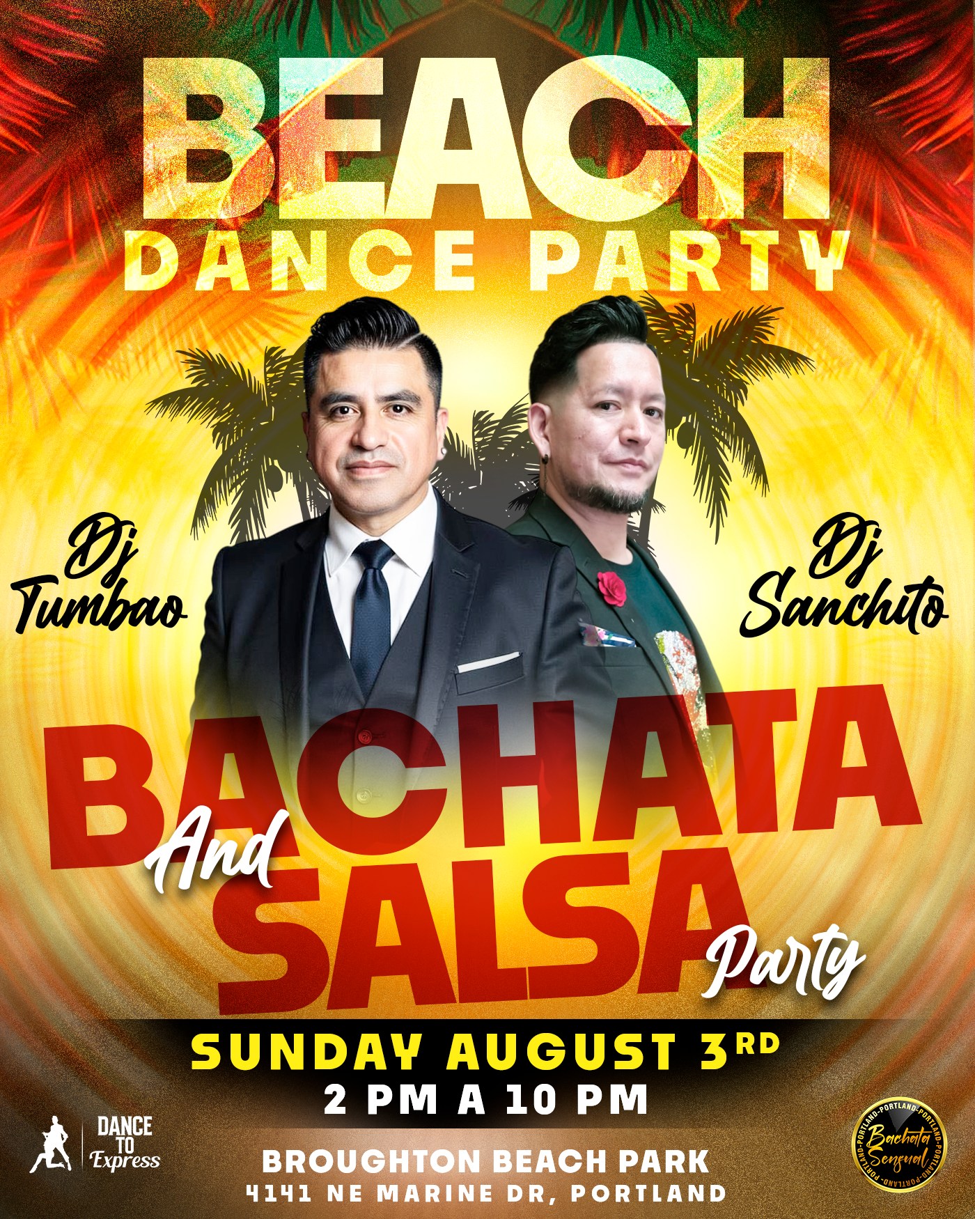 Bachata & Salsa Beach Dance Party