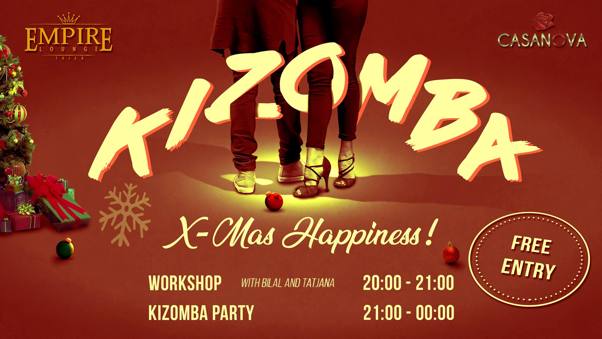 Empire Kizomba in Trier (EKT) - X-Mas Happiness!