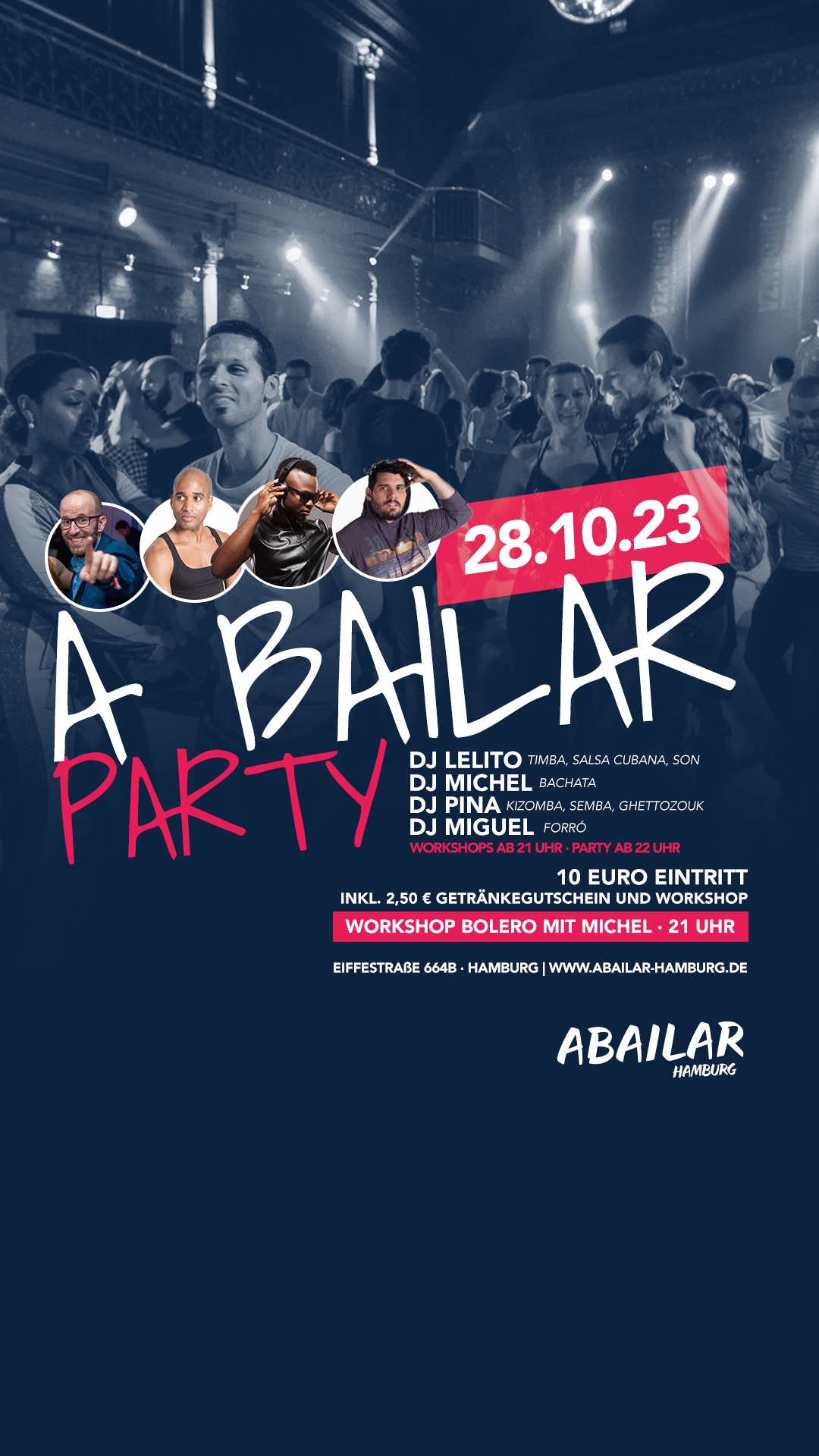 A Bailar Party - Salsa Bachata Kizomba Forró