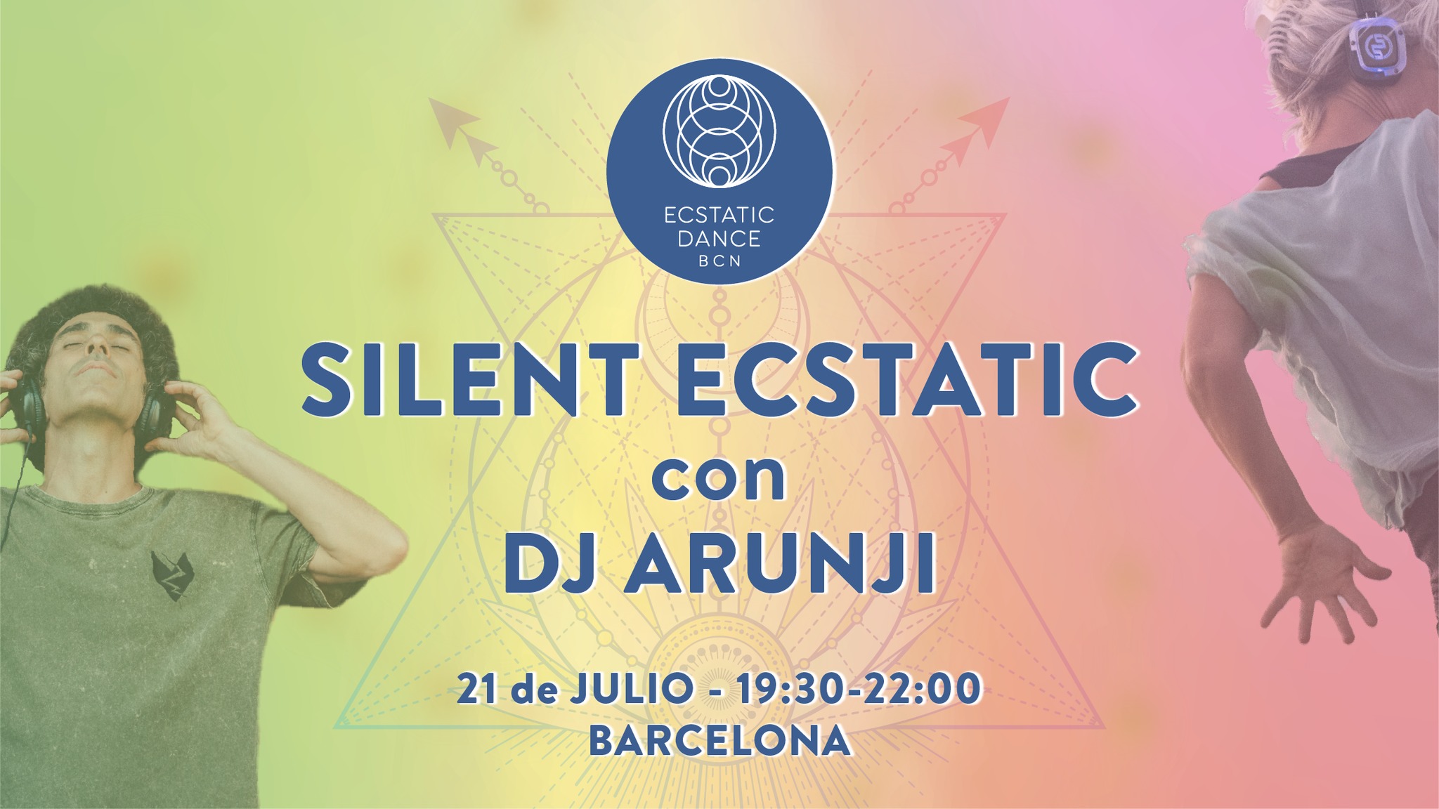 Silent Ecstatic Dance con DJ Arunji