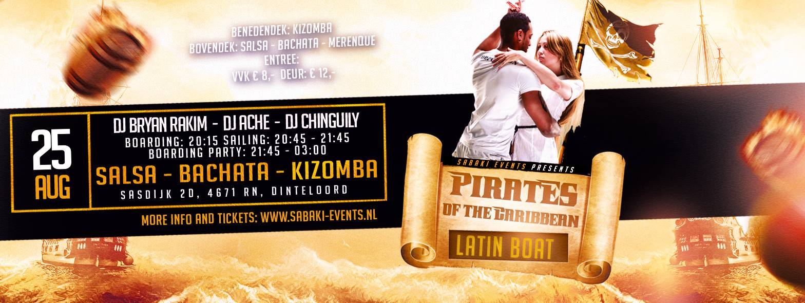 LATIN BOAT Pirates of the Caribbean: Salsa & Bachata & Kizomba