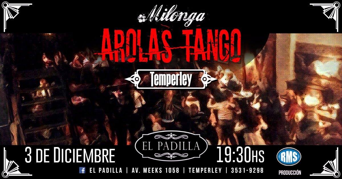 Domingo de milonga ArolasTango en Temperley