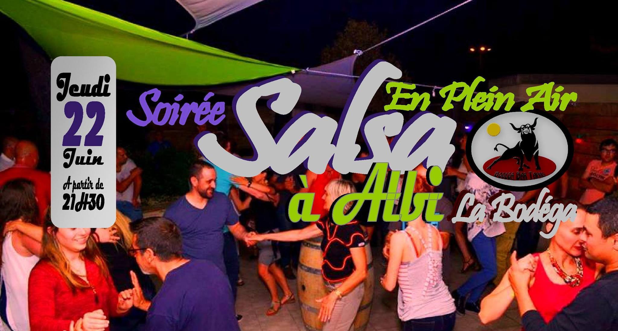 Soirée Salsa en Plein air à La Bodéga à Albi
