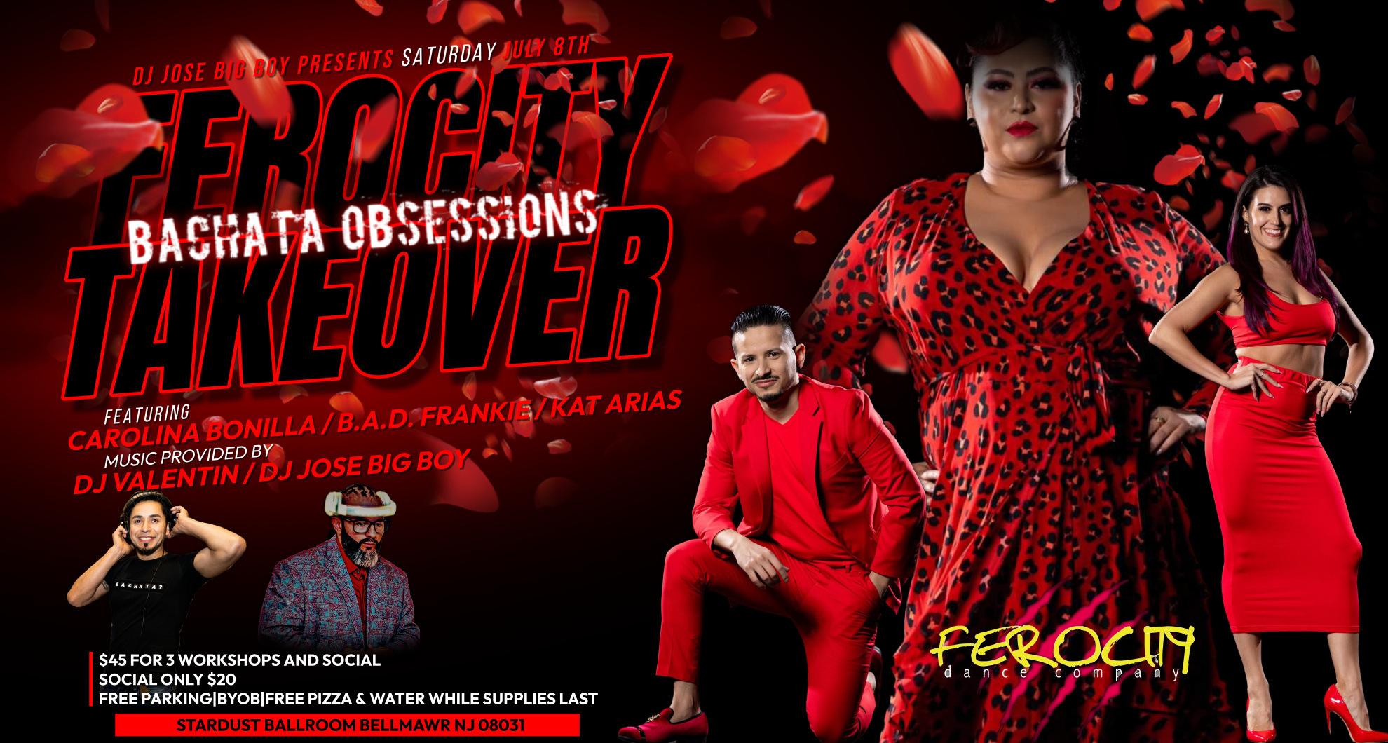 Bachata Obsessions Ferocity Dance Company Takeover