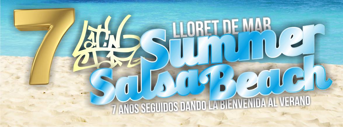 7 año 7 Summer Salsa Beach Guitart hotel Lloret by Latinjam