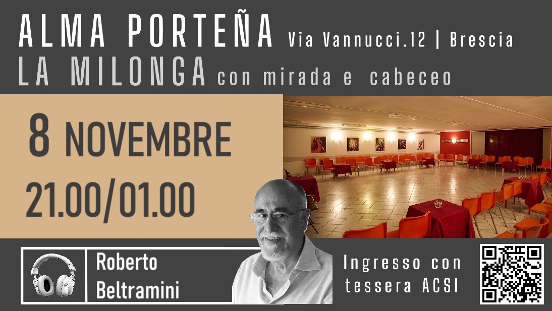 La MILONGA con mirada e cabeceo