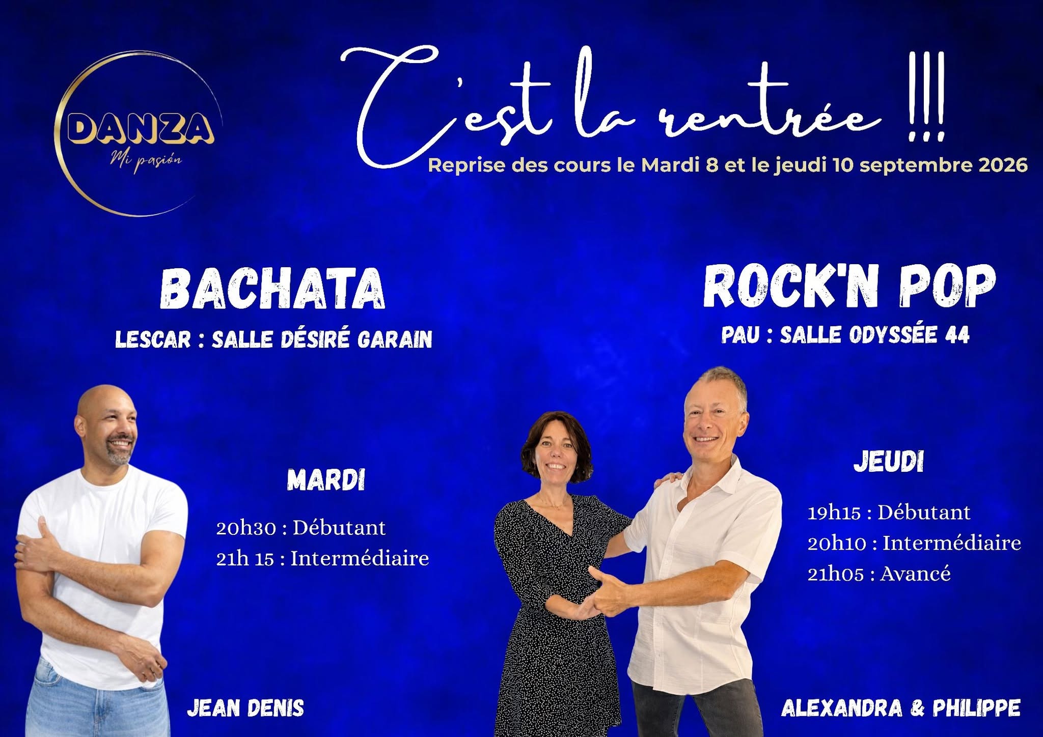 C'est la rentrée chez Danza mi pasion