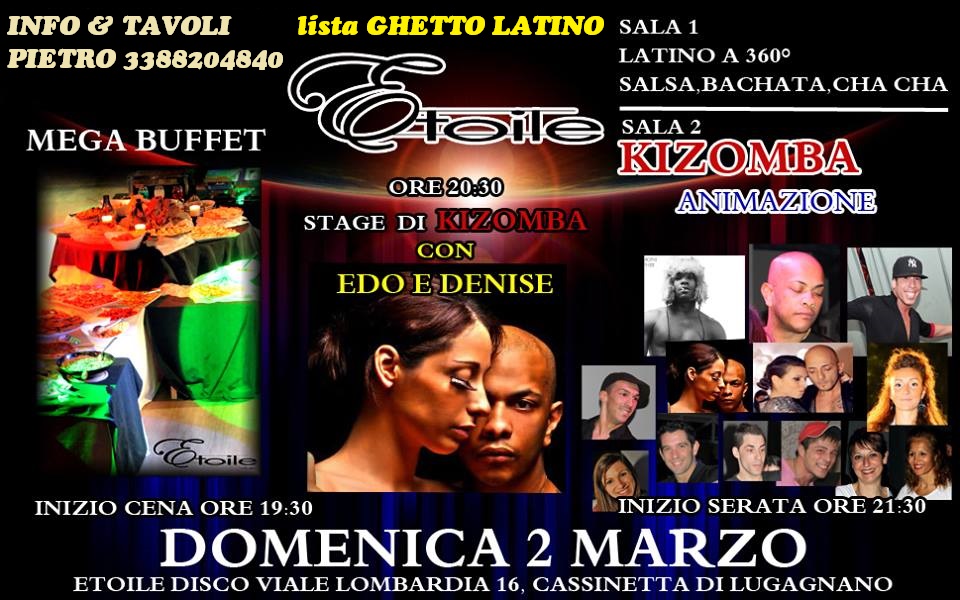 DOMENICA...TUTTI all'ETOILE