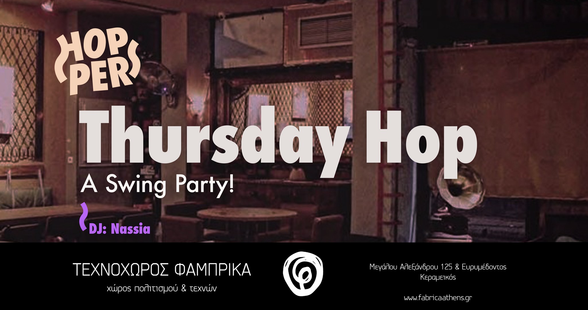 ✨ Thursday Hop A Swing Party at Fabrica 🎉 DJ: Viktor 🎶