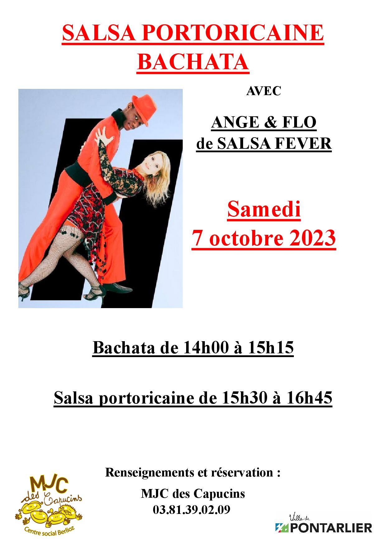 BACHATA et SALSA à Pontarlier par Ange et Flo