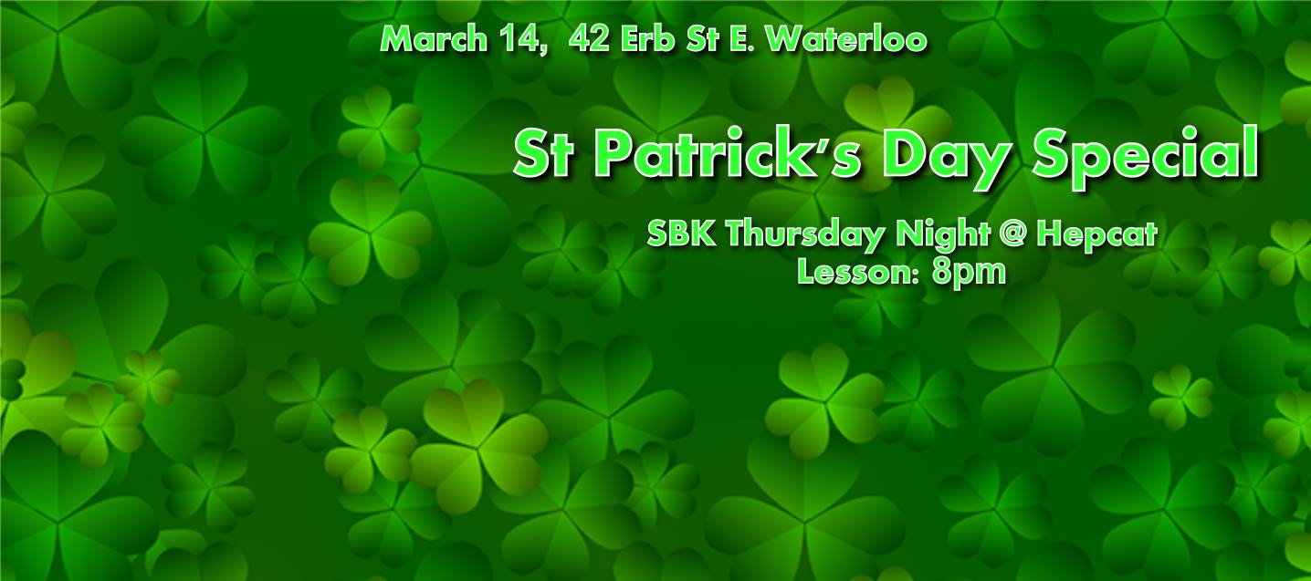 Salsa Bachata Kiz Thursdays at Hepcat, Special St Patrick's Day