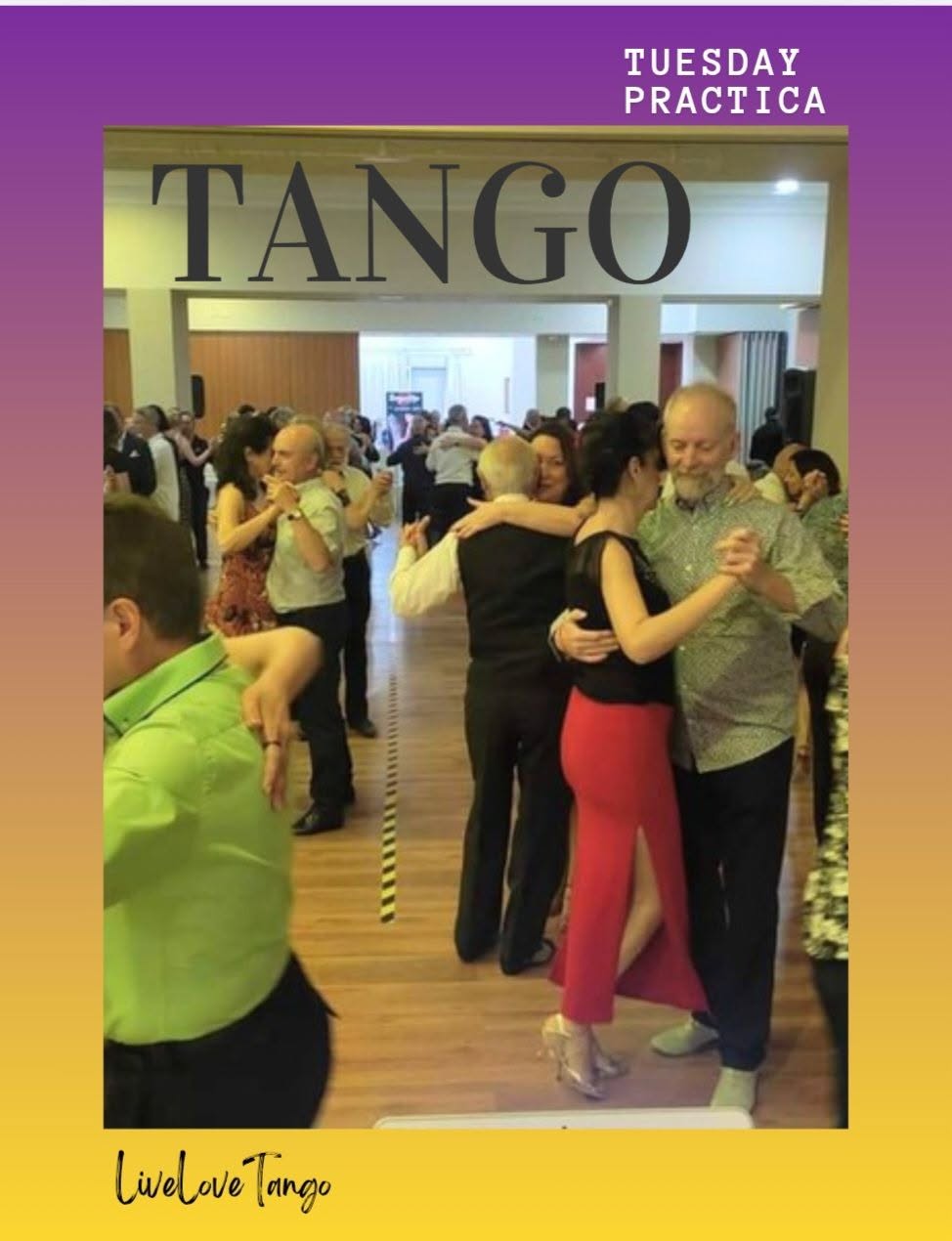 LiveLoveTango Tuesday Practica with Guest DJ from Spain