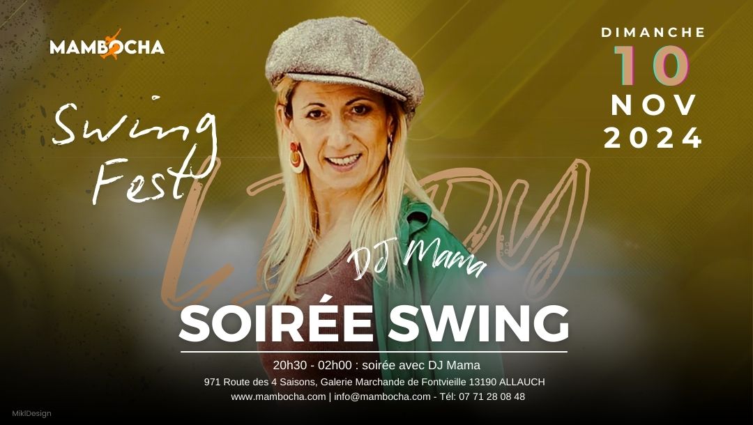 Soirée Swing Dim 10 Nov