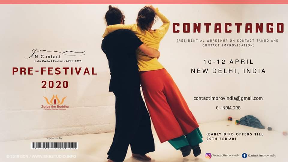 Contango and Contact improv - Delhi ( pre festival )