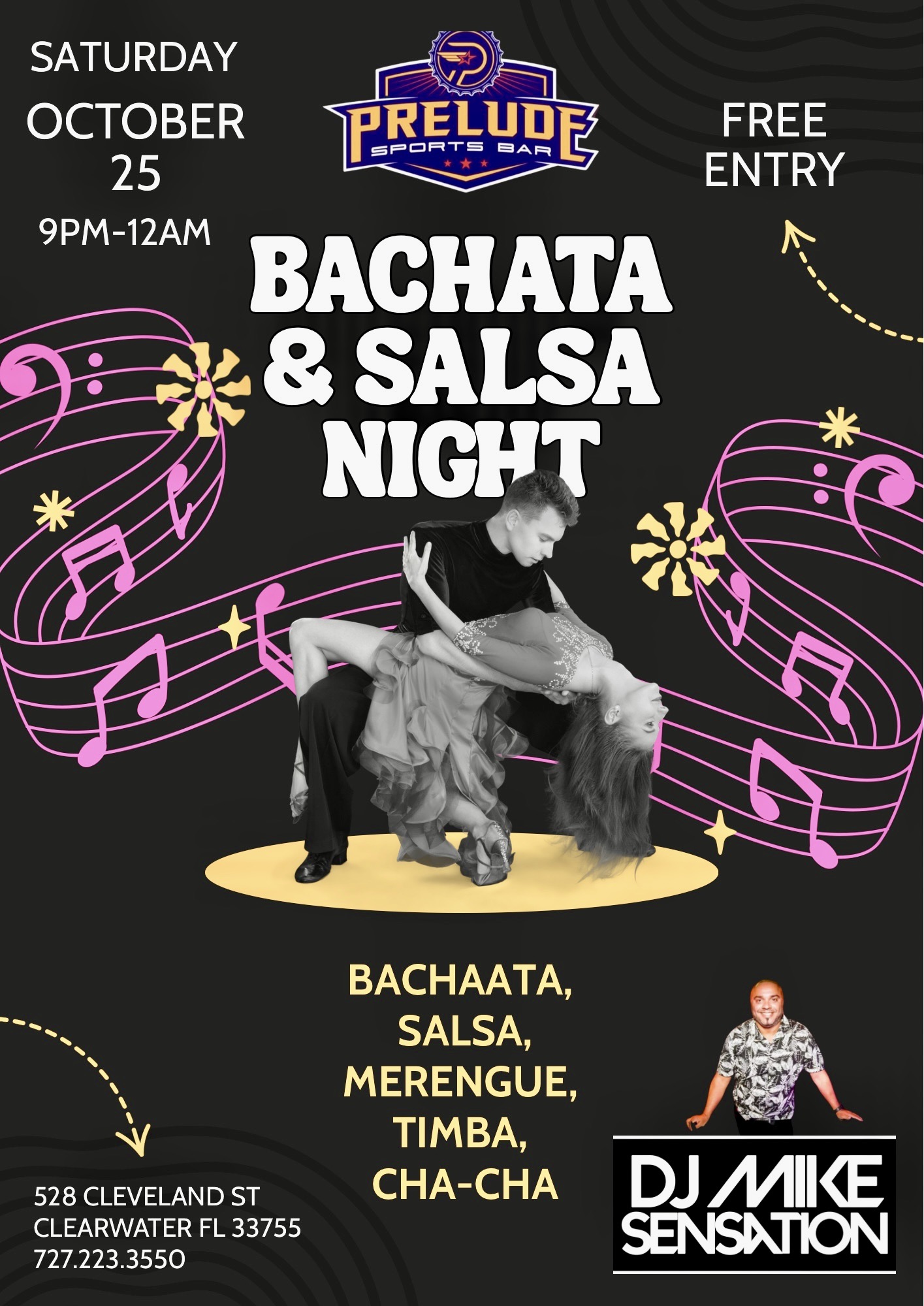 Saturday Bachata & Salsa Night