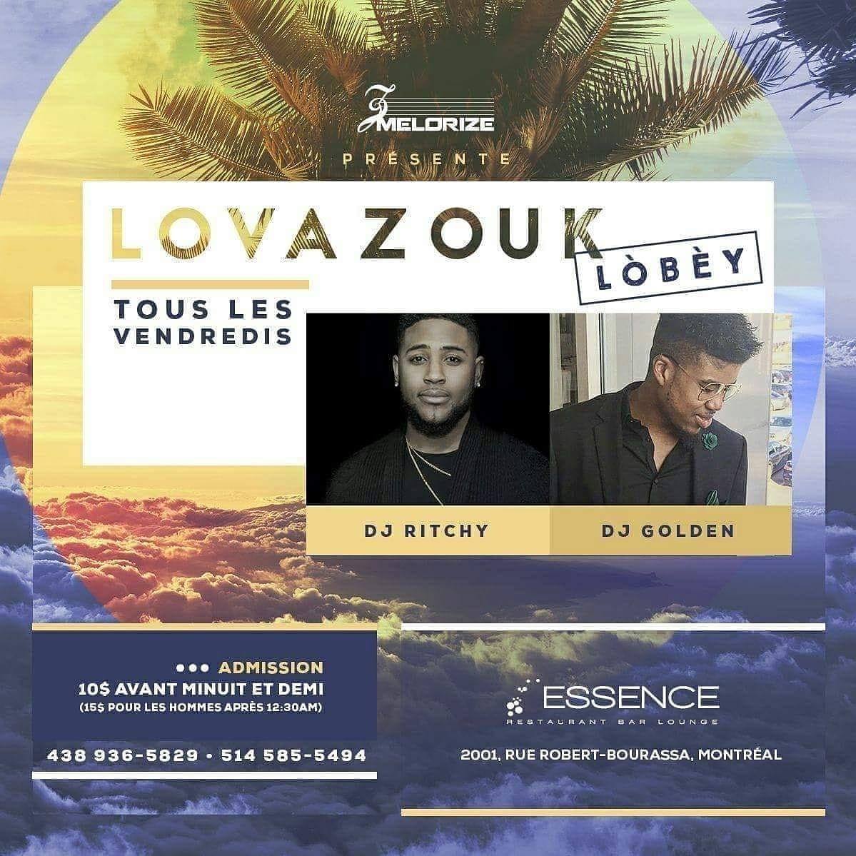 A Lovazouk LOBEY avec DJ Ritchy et Golden