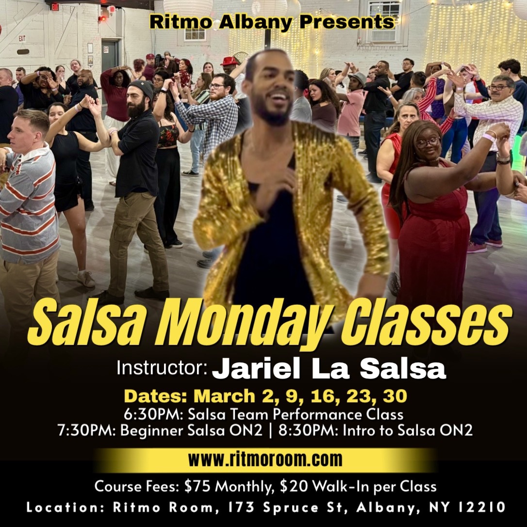 Salsa Monday Classes - March Cycle Ritmo Albany