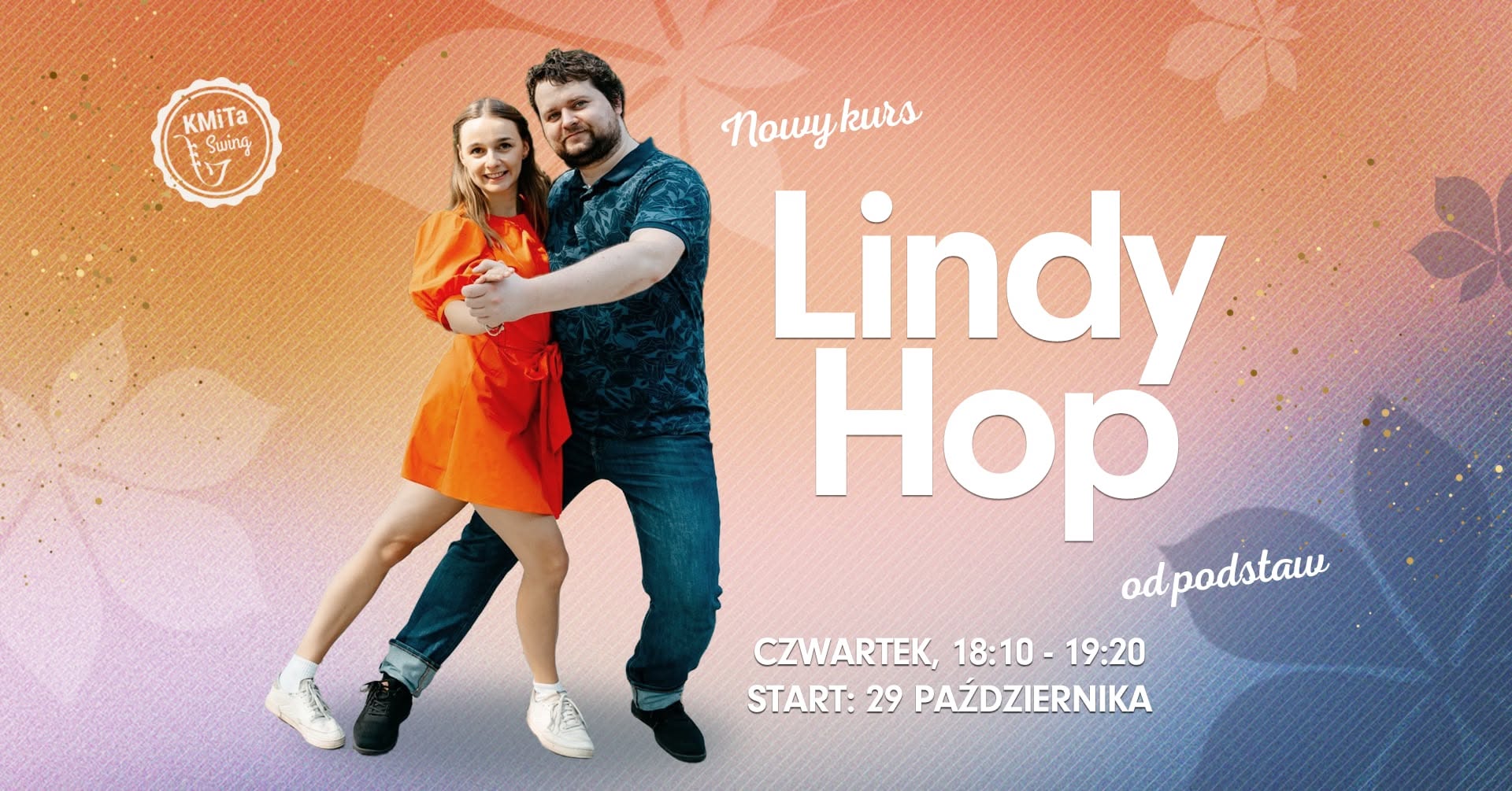 LINDY HOP - jesienny kurs od podstaw w KMiTa Swing 🧡💙 od 29 października