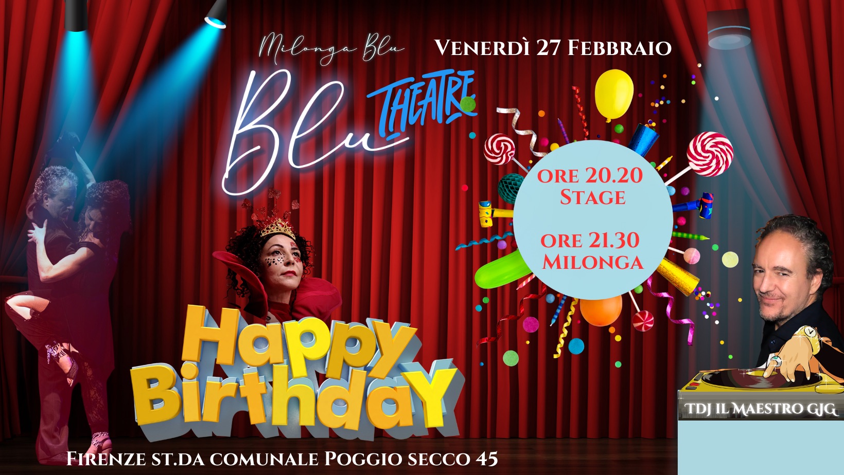 Milonga Blu Theatre, Festa per la Maestra!