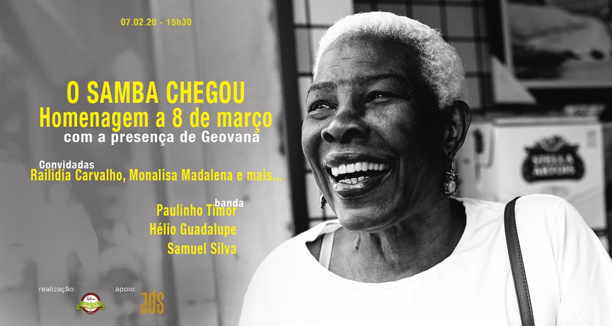O Samba Chegou Homenagem a 8 de março na Dona Tati