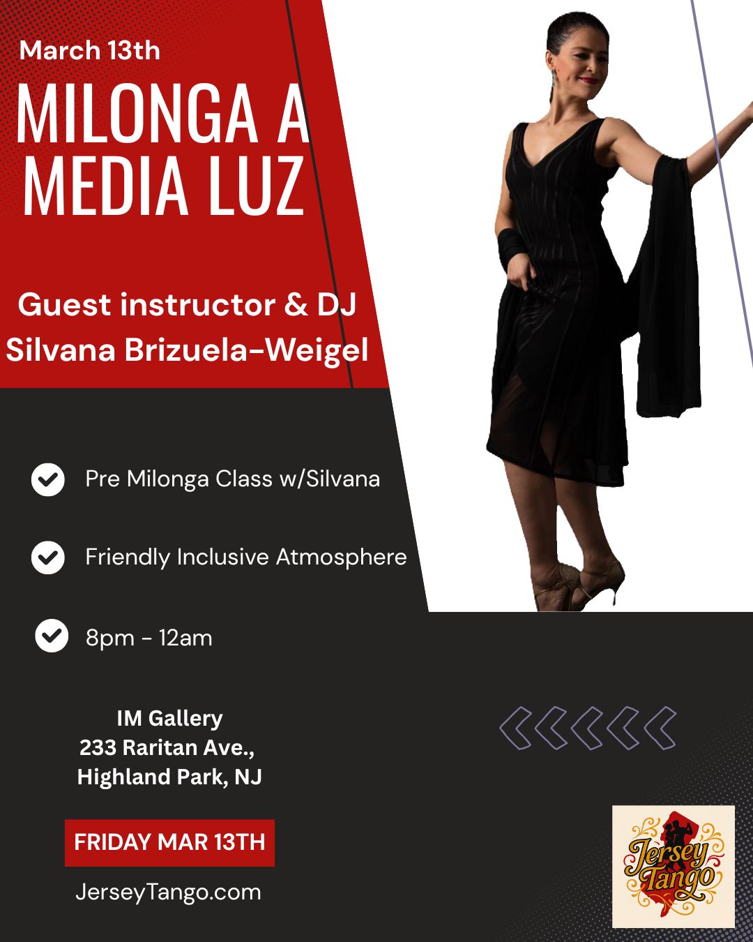 Milonga A Media Luz - Spring into March