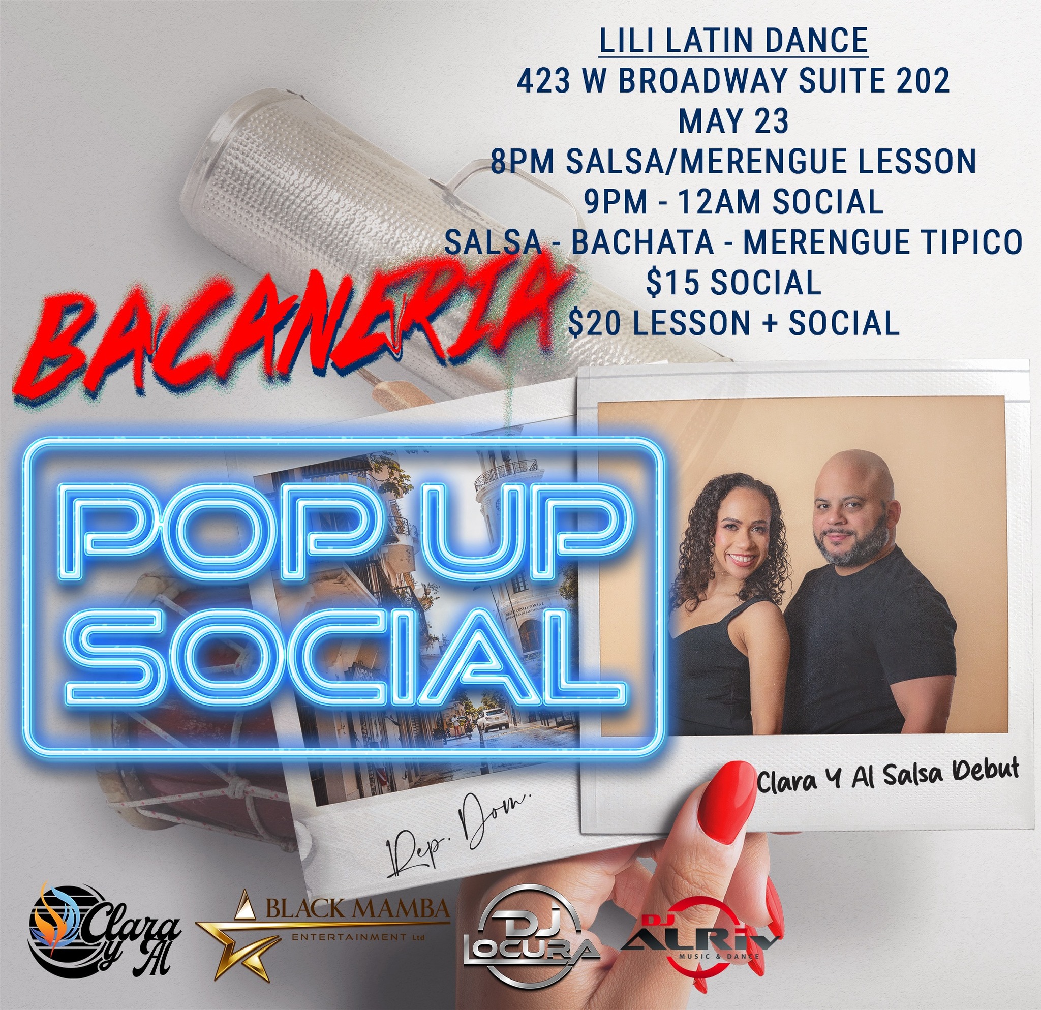 Bacaneria Pop Up Social - CyA Debut