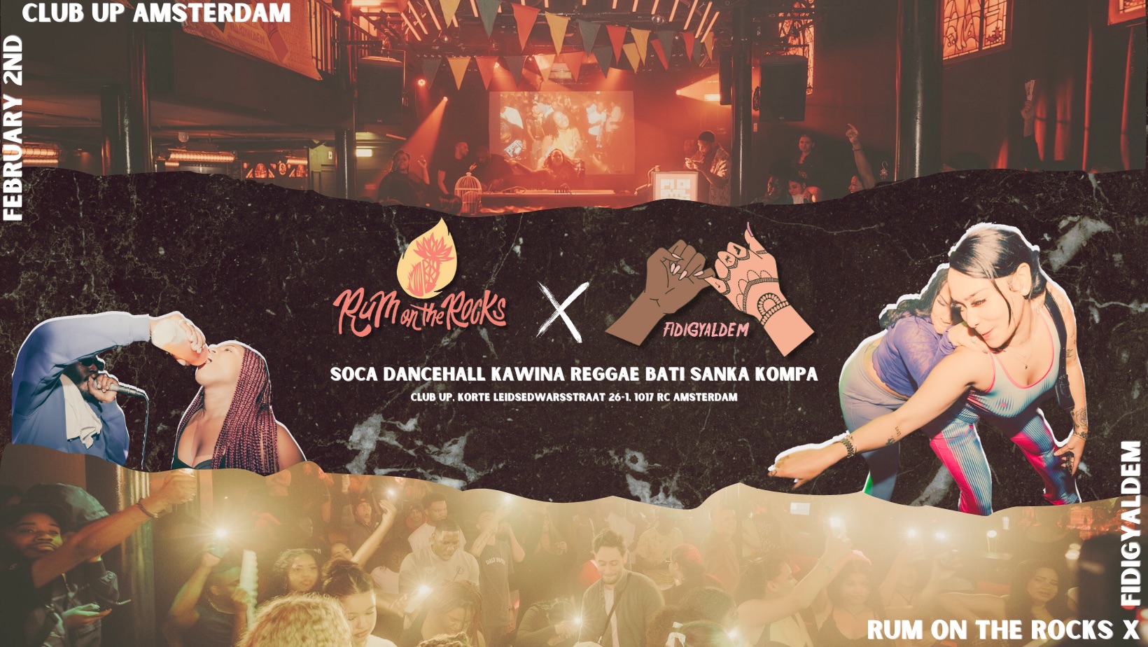 Rum on the Rocks X Fi Di Gyaldem