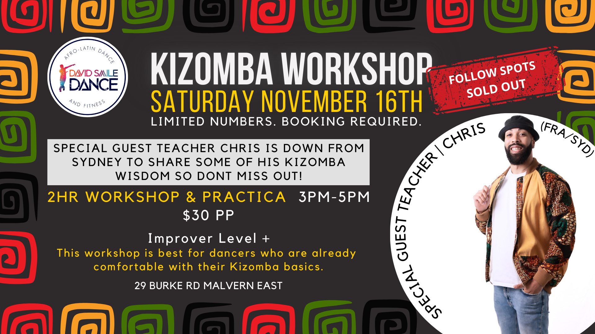 Kizomba Workshop Melbourne