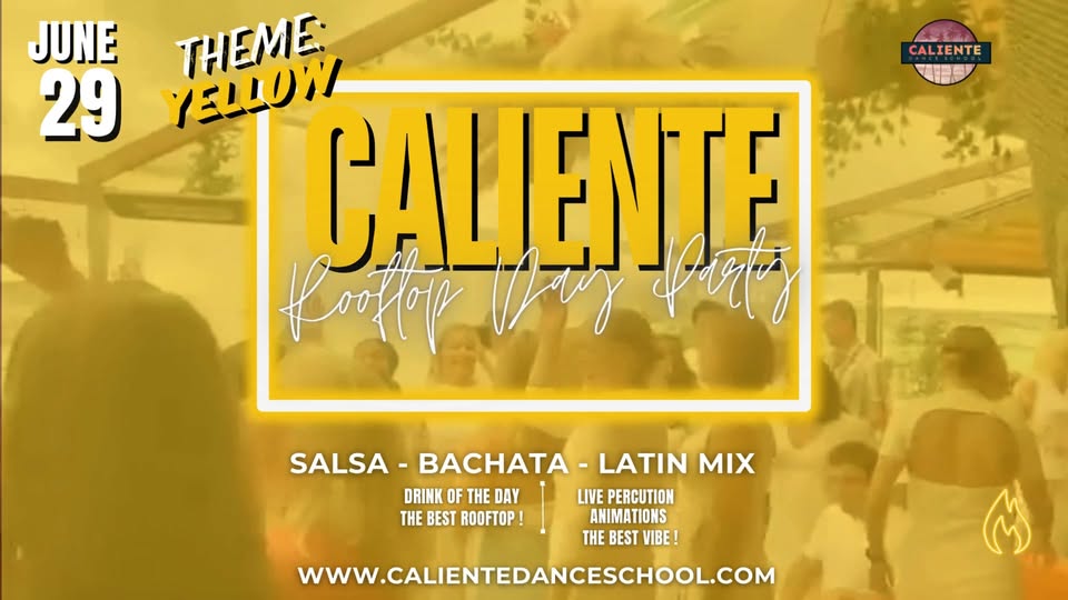Caliente Rooftop Day Party at TaKet