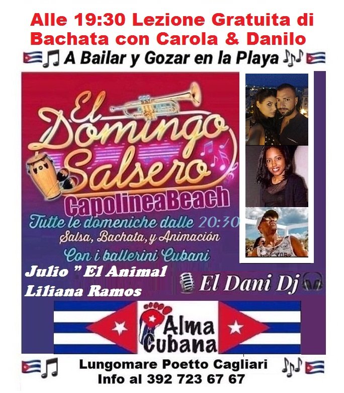 El Domingo Salsero al Capolinea, Lezione di Bachata per tutti.