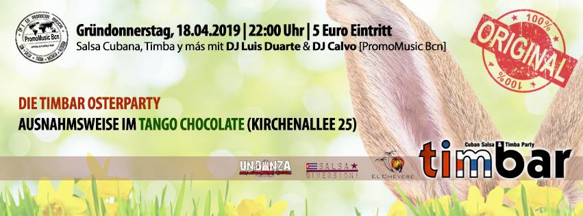 Timbar - Die kubanische Salsa Oster-Party in Hamburg