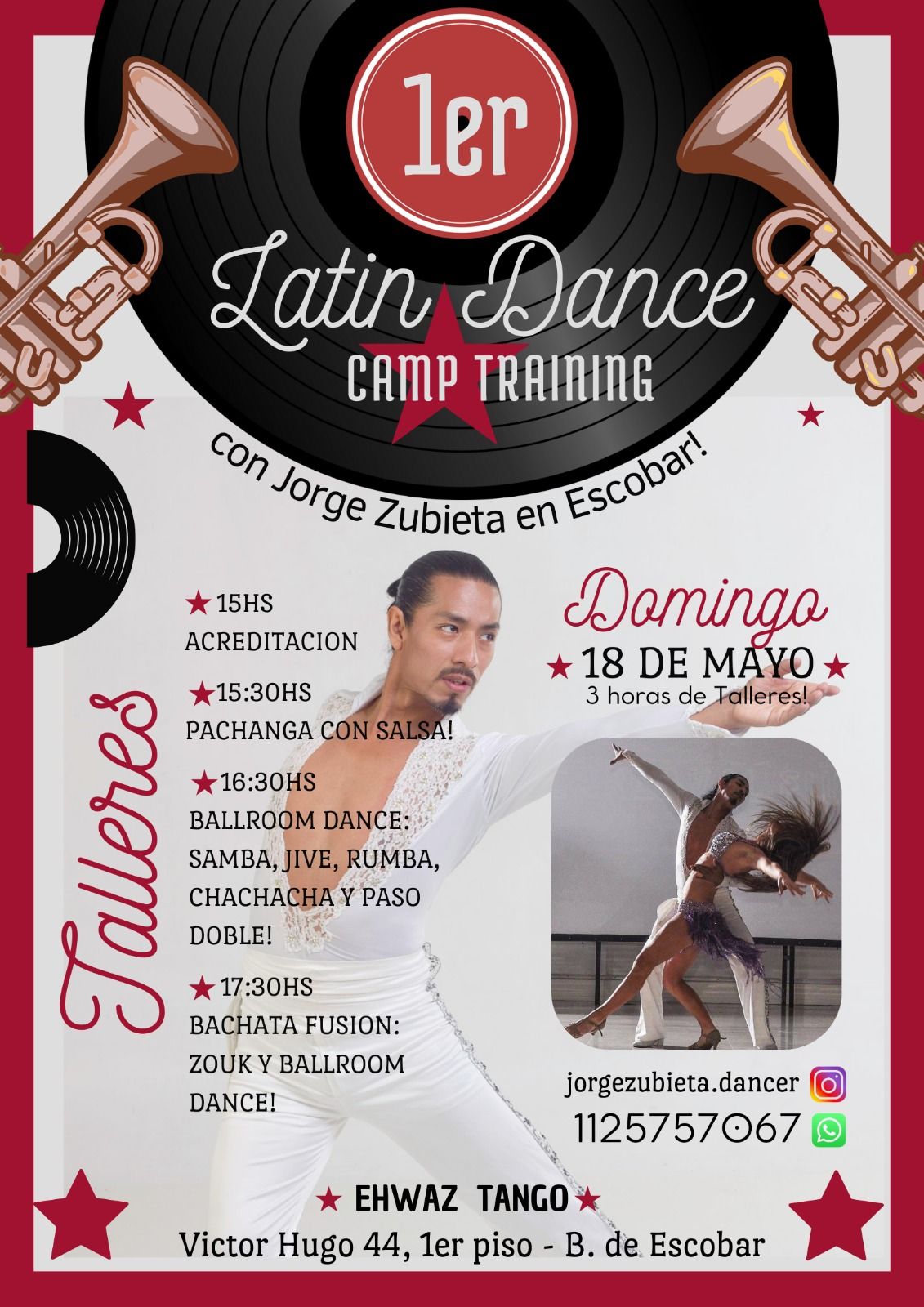 1er Latín Dance Camp Training