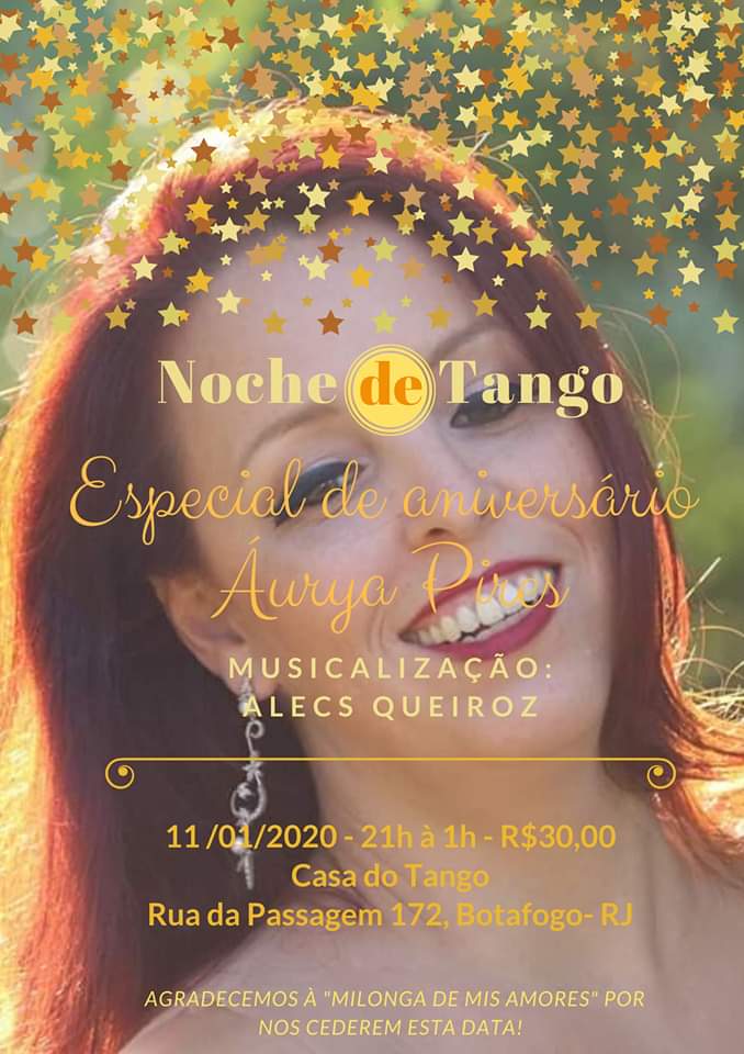Noche De Tango Especial De Aniversário