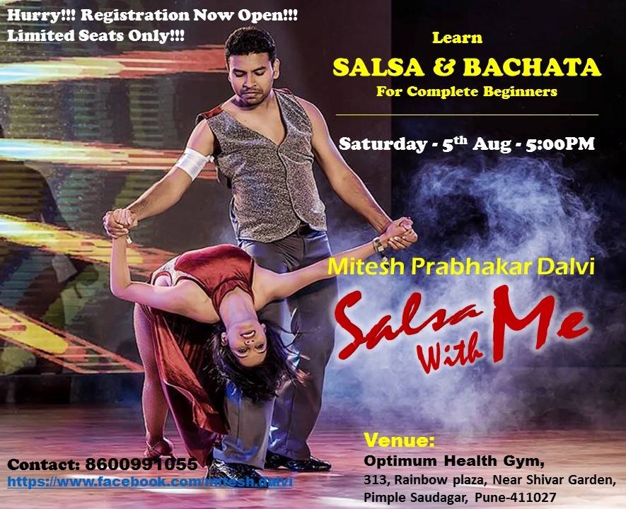 Salsa & Bachata Workshop For Complete Beginners - 5th Aug