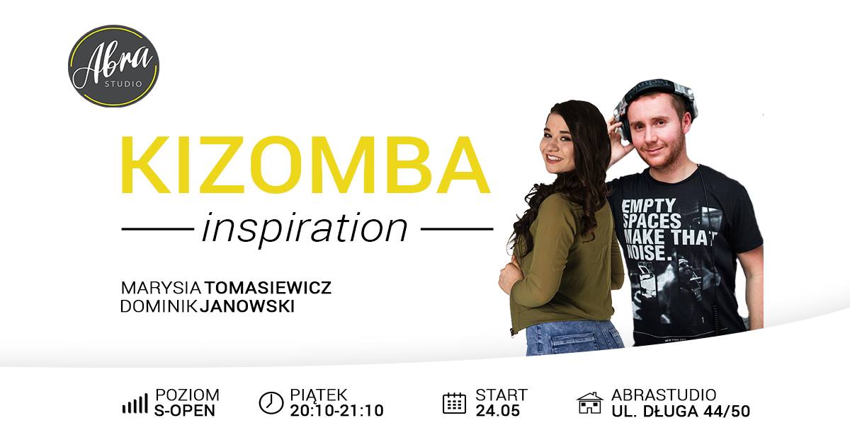 Kizomba inspiration piątek 20:10-21:10 start 24 maja